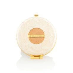 Jay Strongwater Angela Round Floral Compact COMPACTS