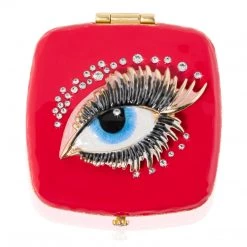 Jay Strongwater Bette Eye Compact COMPACTS