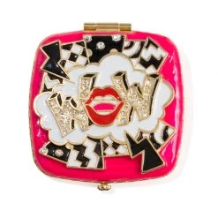 Jay Strongwater Liza Square Wow Compact COMPACTS