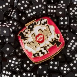 Jay Strongwater Liza Square Wow Compact COMPACTS