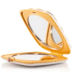 Jay Strongwater Lia Rainbow Zebra Compact