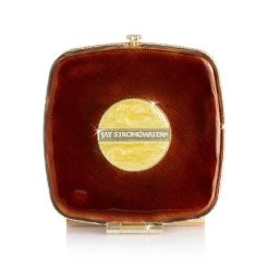 Jay Strongwater Pavel Tiger Striped Compact