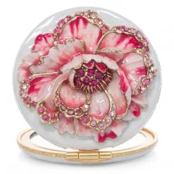 Jay Strongwater COMPACTS Mae Peony Compact