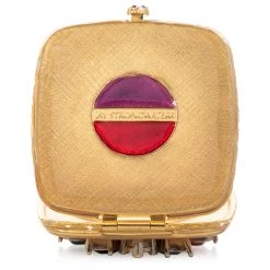 Jay Strongwater Luella Square Jeweled Compact