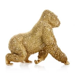 Jay Strongwater Kong Pavé Gorilla Figurine FIGURINES - ANIMAL 7 Jay Strongwater Kong Pavé Gorilla Figurine FIGURINES - ANIMAL