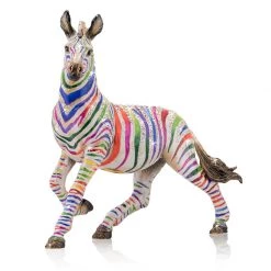Jay Strongwater FIGURINES - ANIMAL Ansel Zebra Figurine