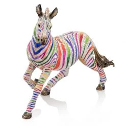 Jay Strongwater FIGURINES - ANIMAL Ansel Zebra Figurine