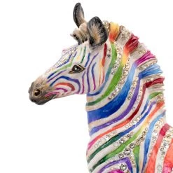 Jay Strongwater FIGURINES - ANIMAL Ansel Zebra Figurine
