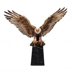 Jay Strongwater Washington Grand Eagle Figurine FIGURINES - ANIMAL