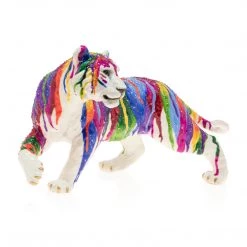 Jay Strongwater Julius Grand Tiger Figurine FIGURINES - ANIMAL 8 Jay Strongwater Julius Grand Tiger Figurine FIGURINES - ANIMAL