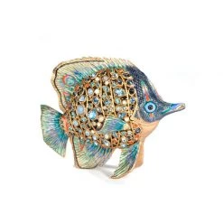 Jay Strongwater Weston Butterfly Fish Figurine