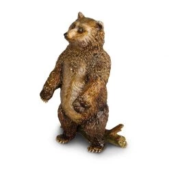 Jay Strongwater Woodrow Bear Figurine FIGURINES - ANIMAL