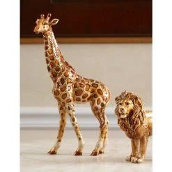Jay Strongwater Edgar Giraffe Figurine