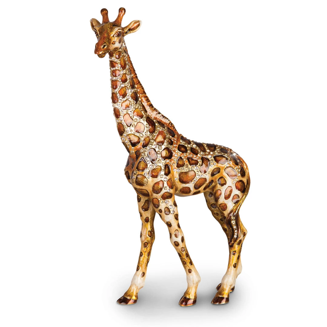 Jay Strongwater Edgar Giraffe Figurine 1 Jay Strongwater Edgar Giraffe Figurine
