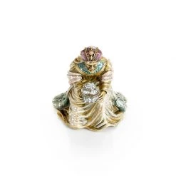 Jay Strongwater Gaspar Figurine HOLIDAY