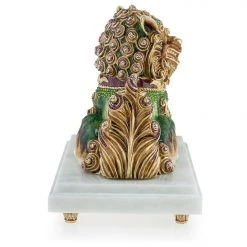 Jay Strongwater FIGURINES - ANIMAL Shi Foo Dog Figurine