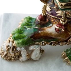 Jay Strongwater Yin Foo Dog Figurine 16 Jay Strongwater Yin Foo Dog Figurine