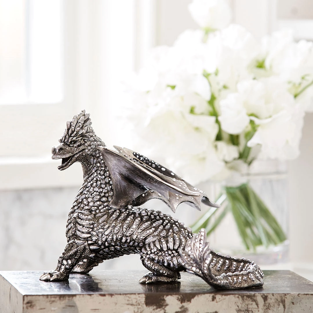 Jay Strongwater FIGURINES - ANIMAL Azazel Regal Dragon Figurine 10 Jay Strongwater FIGURINES - ANIMAL Azazel Regal Dragon Figurine