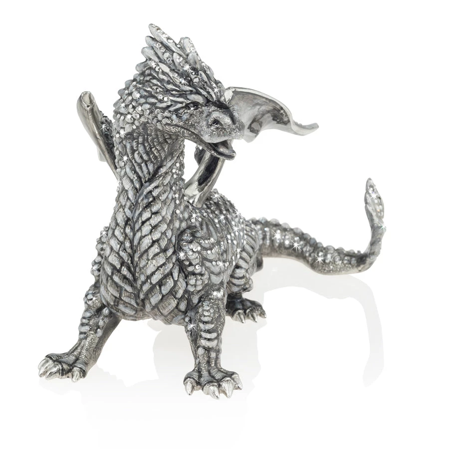 Jay Strongwater FIGURINES - ANIMAL Azazel Regal Dragon Figurine 3 Jay Strongwater FIGURINES - ANIMAL Azazel Regal Dragon Figurine