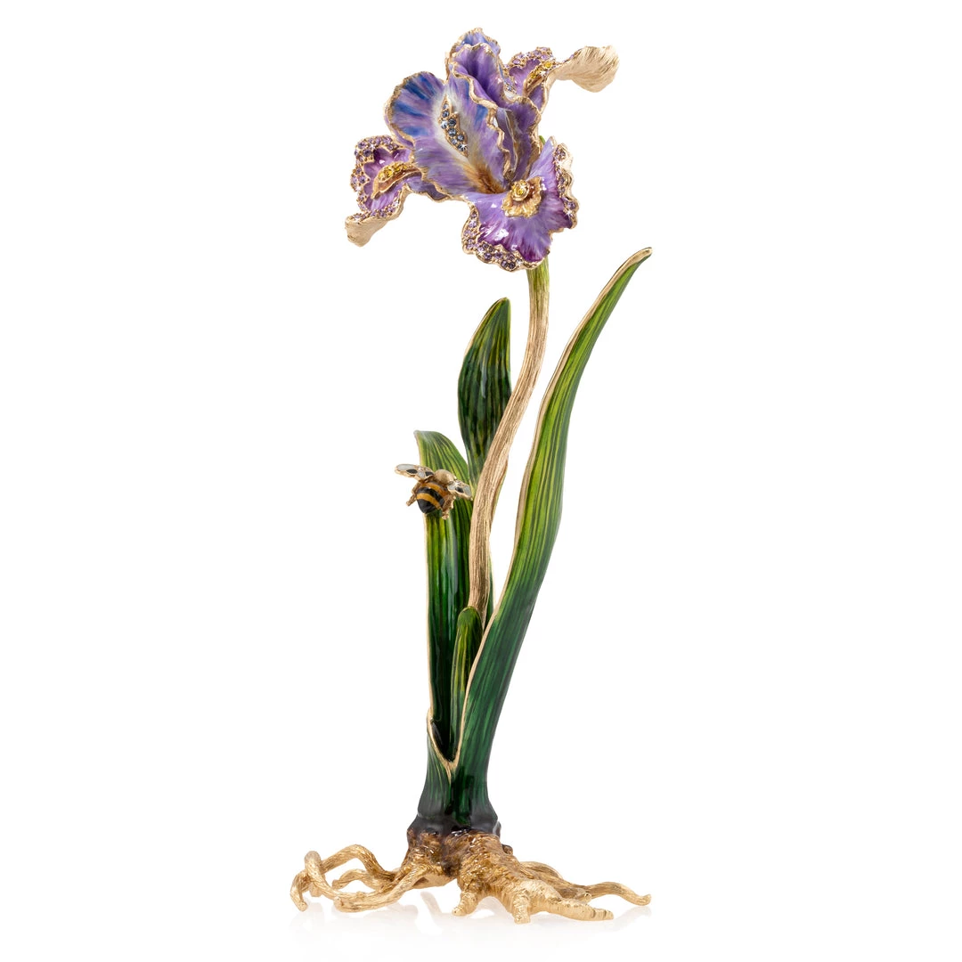 Jay Strongwater Vincent Iris Objet 2 Jay Strongwater Vincent Iris Objet