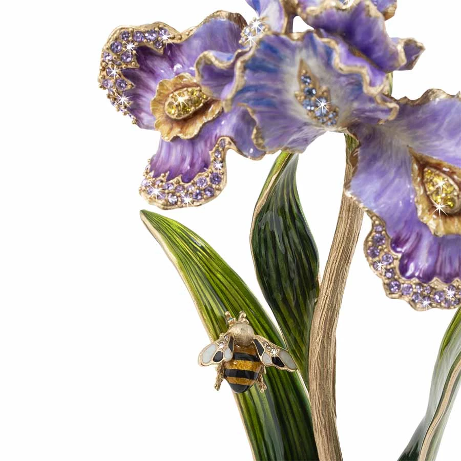 Jay Strongwater Vincent Iris Objet 4 Jay Strongwater Vincent Iris Objet