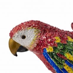 Jay Strongwater Skylar Macaw Figurine FIGURINES - ANIMAL