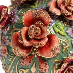 Jay Strongwater FIGURINES - ANIMAL Catrina Skull With Roses 23 Jay Strongwater FIGURINES - ANIMAL Catrina Skull With Roses