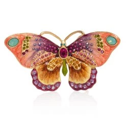 Jay Strongwater Madame Small Butterfly Figurine