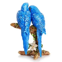 Jay Strongwater Julie & Blaze Macaws On Branch Figurine 11 Jay Strongwater Julie & Blaze Macaws On Branch Figurine