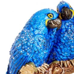 Jay Strongwater Julie & Blaze Macaws On Branch Figurine 13 Jay Strongwater Julie & Blaze Macaws On Branch Figurine