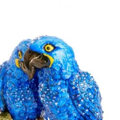 Jay Strongwater Julie & Blaze Macaws On Branch Figurine 15 Jay Strongwater Julie & Blaze Macaws On Branch Figurine