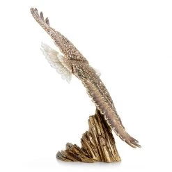 Jay Strongwater Franklin Soaring Eagle Figurine - 25th Anniversary FIGURINES - ANIMAL