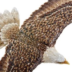 Jay Strongwater Franklin Soaring Eagle Figurine - 25th Anniversary FIGURINES - ANIMAL