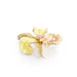 Jay Strongwater Leya Orchid Table Objet