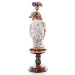 Jay Strongwater FIGURINES - ANIMAL Jace Hooded Falcon Figurine