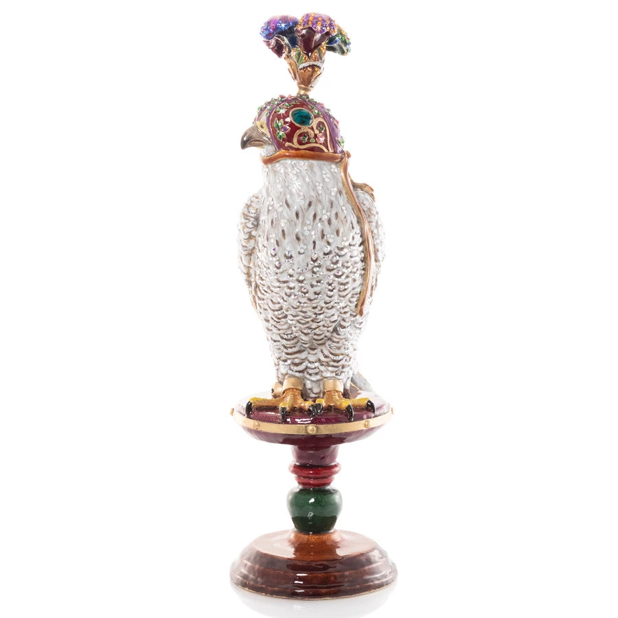 Jay Strongwater FIGURINES - ANIMAL Jace Hooded Falcon Figurine 1 Jay Strongwater FIGURINES - ANIMAL Jace Hooded Falcon Figurine