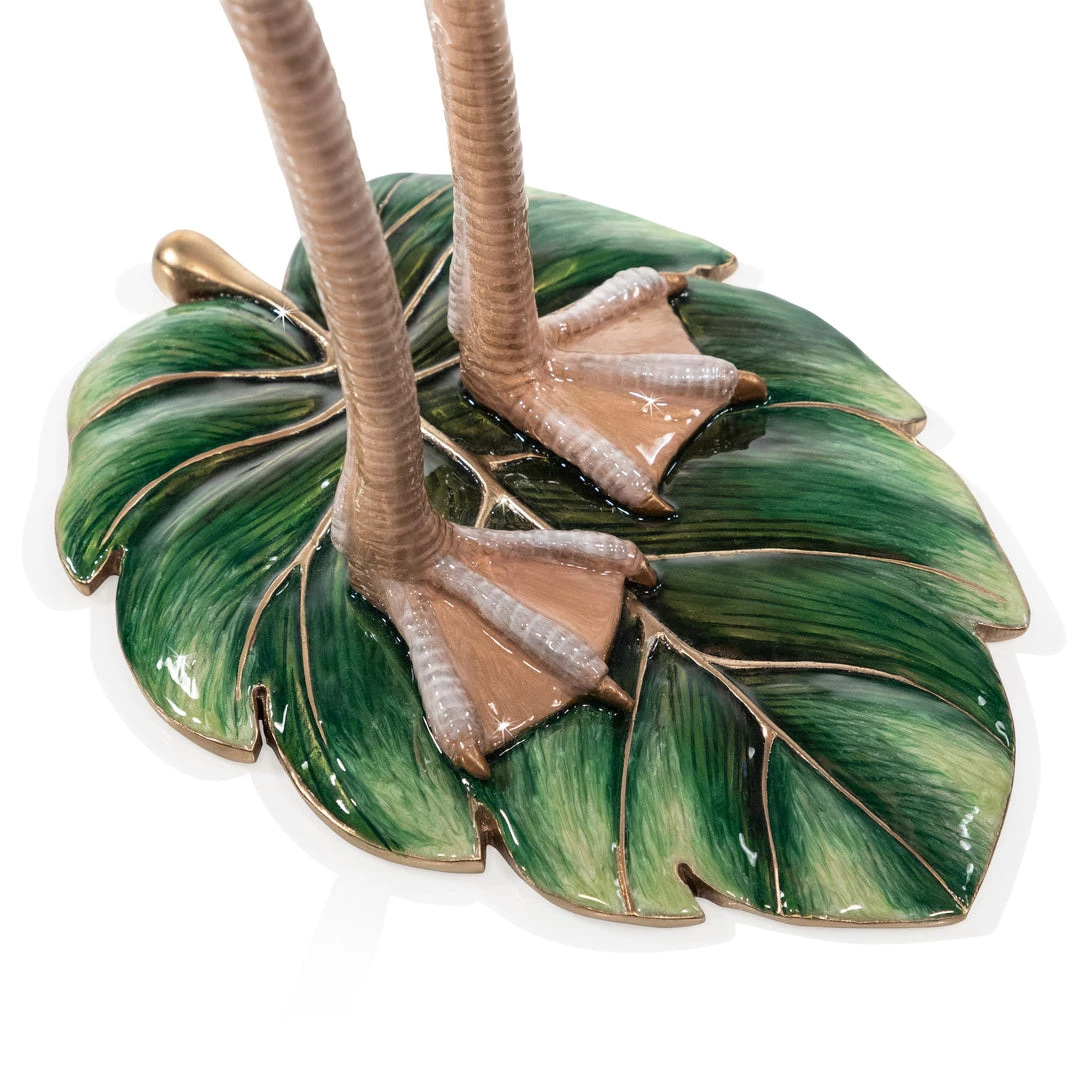 Jay Strongwater FIGURINES - ANIMAL Amira Floral Flamingo 6 Jay Strongwater FIGURINES - ANIMAL Amira Floral Flamingo