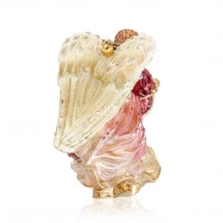Jay Strongwater Angel With Harp Glass Ornament