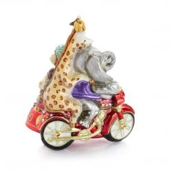 Jay Strongwater HOLIDAY 2020 Baby's First Christmas Glass Ornament