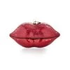 Jay Strongwater Hot Lips Glass Ornament HOLIDAY
