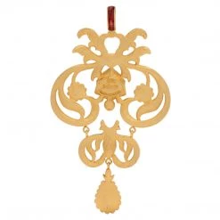 Jay Strongwater 2019 Annual Ornament HOLIDAY