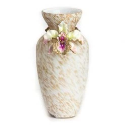Jay Strongwater Loretta Orchid Vase VASES