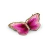 Jay Strongwater VANITY Juliet Butterfly Trinket Tray Pink