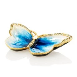 Jay Strongwater Juliet Butterfly Trinket Tray VANITY