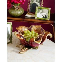 Jay Strongwater Ellie Flower Bowl