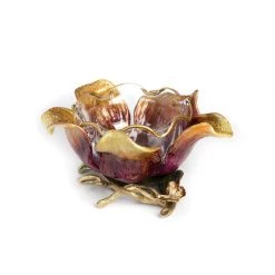 Jay Strongwater Ellie Flower Bowl