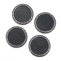 Jay Strongwater Bentley Jeweled Edge Coaster