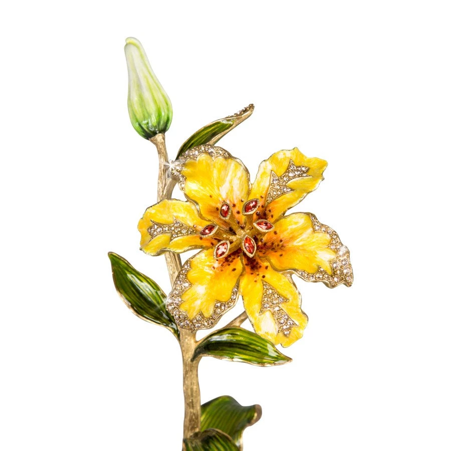 Jay Strongwater Delphina Lily Objet FIGURINES - ANIMAL 3 Jay Strongwater Delphina Lily Objet FIGURINES - ANIMAL