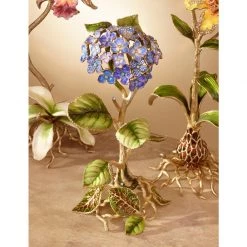 Jay Strongwater Nori Hydrangea Objet