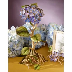 Jay Strongwater Nori Hydrangea Objet